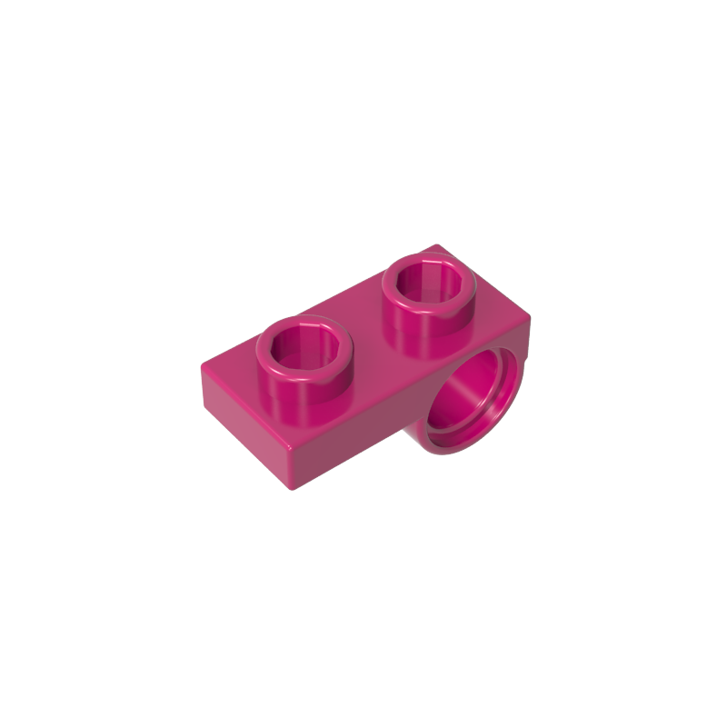 18677 | Plate, Modified 1 x 2 with Pin Hole on Bottom