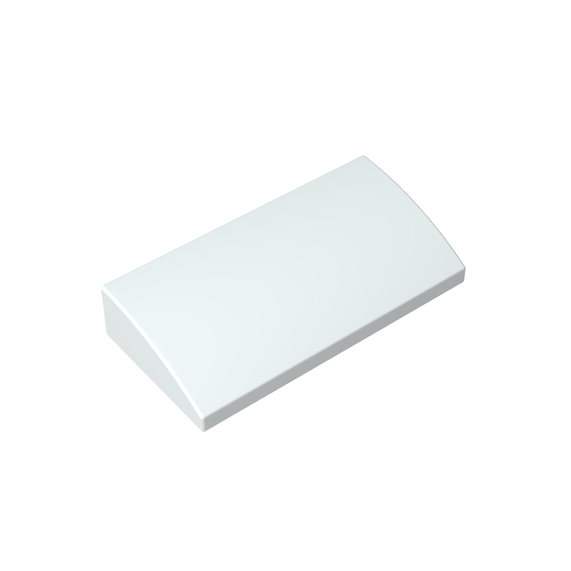 88930 | Slope, Curved 2 x 4 x 2/3 without Bottom Tubes
