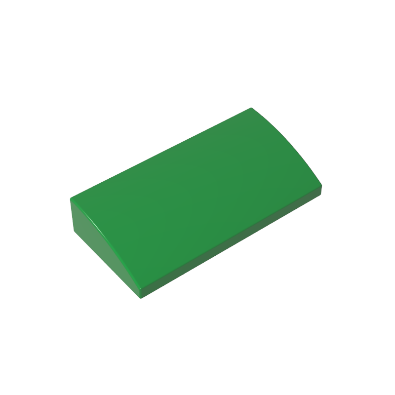 88930 | Slope, Curved 2 x 4 x 2/3 without Bottom Tubes