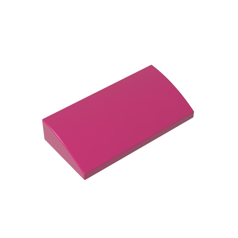 88930 | Slope, Curved 2 x 4 x 2/3 without Bottom Tubes