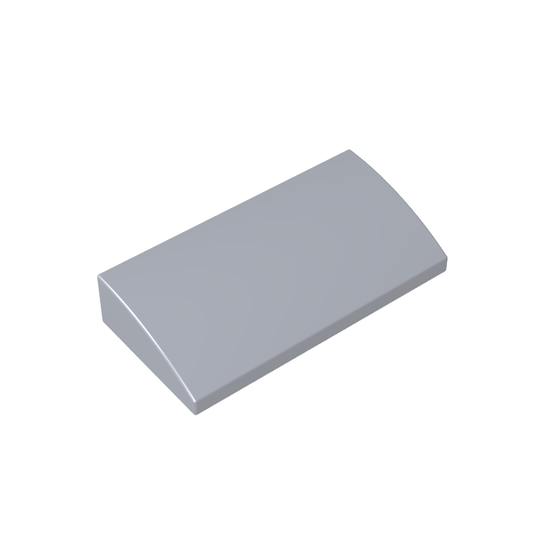 88930 | Slope, Curved 2 x 4 x 2/3 without Bottom Tubes