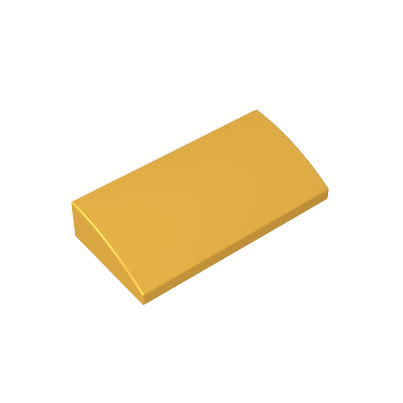 88930 | Slope, Curved 2 x 4 x 2/3 without Bottom Tubes