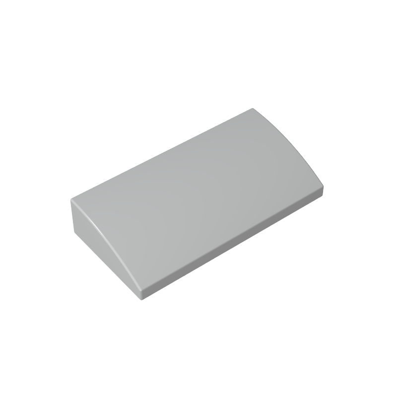 88930 | Slope, Curved 2 x 4 x 2/3 without Bottom Tubes