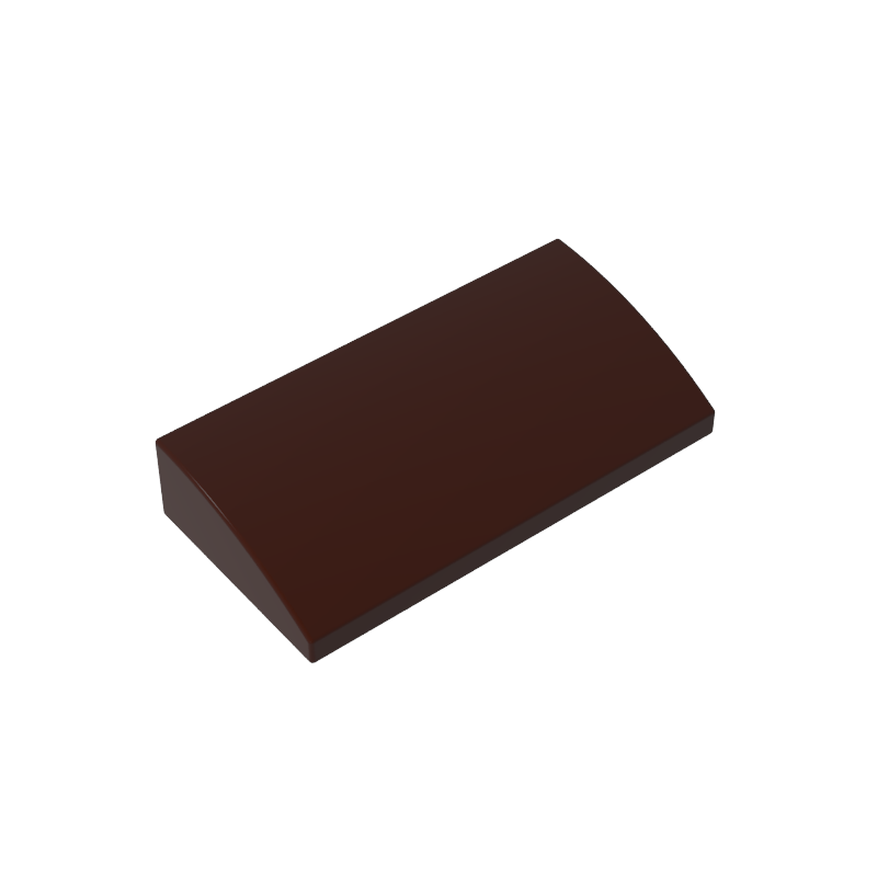 88930 | Slope, Curved 2 x 4 x 2/3 without Bottom Tubes
