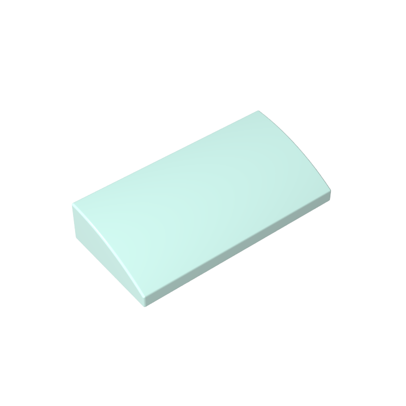 88930 | Slope, Curved 2 x 4 x 2/3 without Bottom Tubes