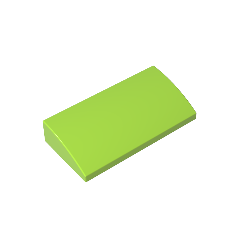 88930 | Slope, Curved 2 x 4 x 2/3 without Bottom Tubes