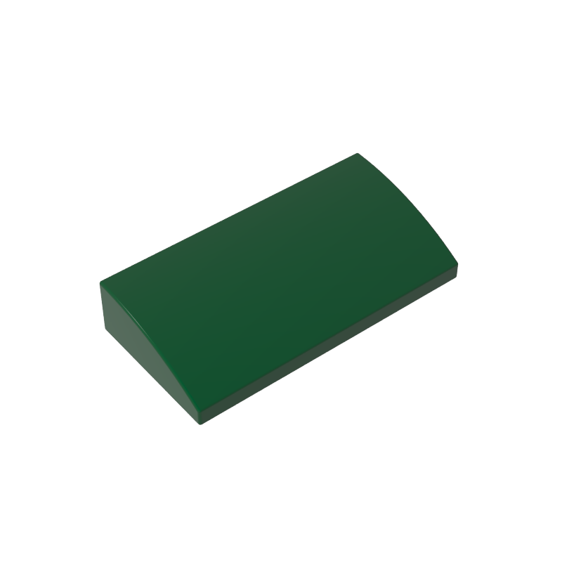 88930 | Slope, Curved 2 x 4 x 2/3 without Bottom Tubes