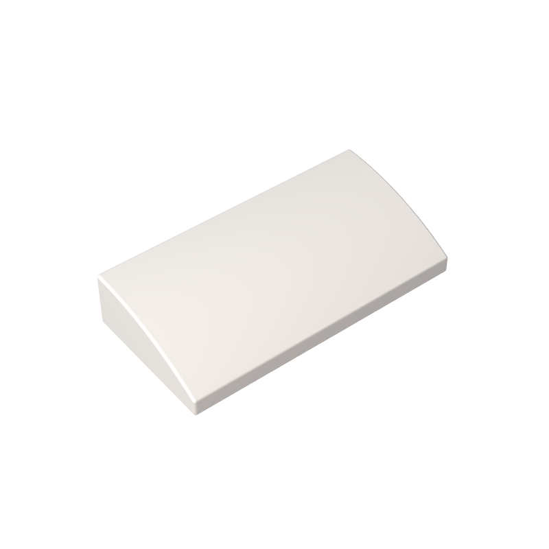 88930 | Slope, Curved 2 x 4 x 2/3 without Bottom Tubes