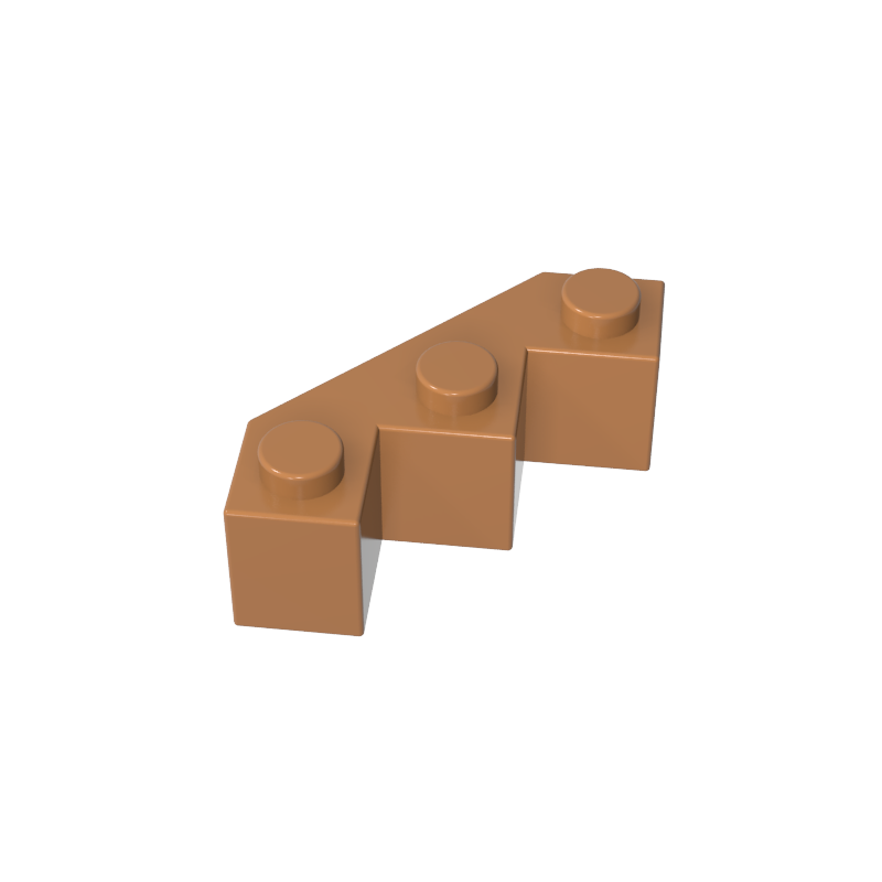 2462 | Brick, Modified Facet 3 x 3
