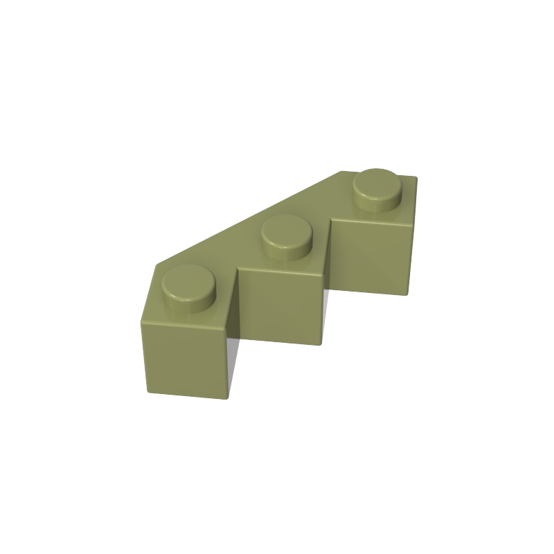 2462 | Brick, Modified Facet 3 x 3