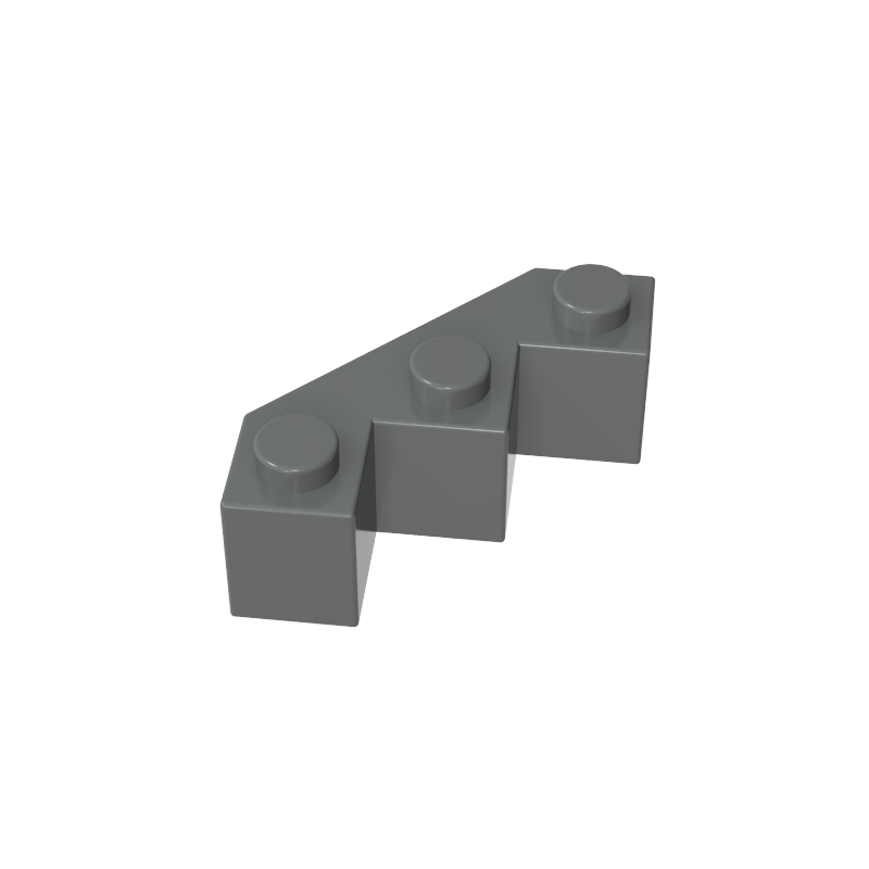 2462 | Brick, Modified Facet 3 x 3