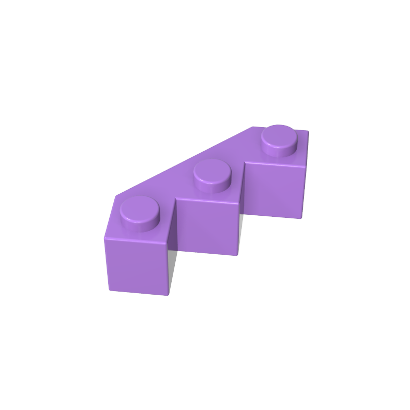 2462 | Brick, Modified Facet 3 x 3