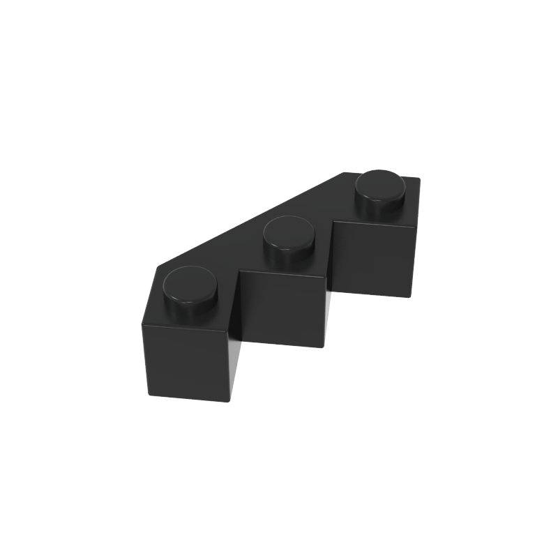 2462 | Brick, Modified Facet 3 x 3
