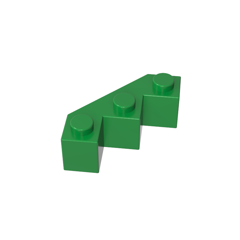 2462 | Brick, Modified Facet 3 x 3