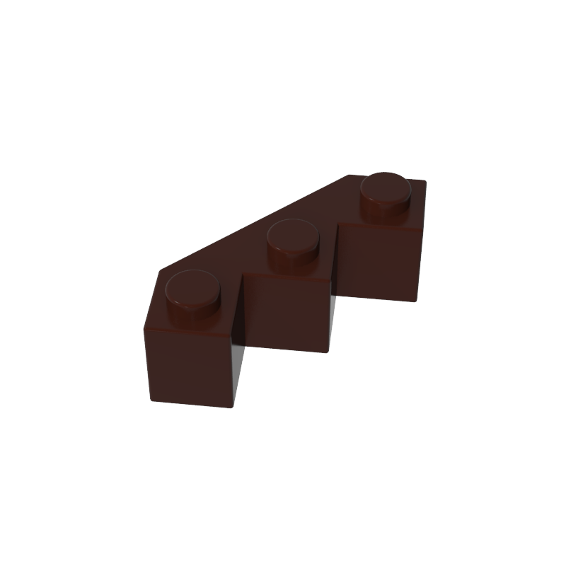 2462 | Brick, Modified Facet 3 x 3