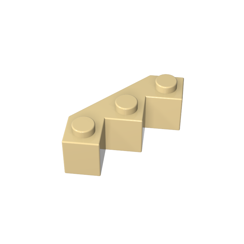 2462 | Brick, Modified Facet 3 x 3