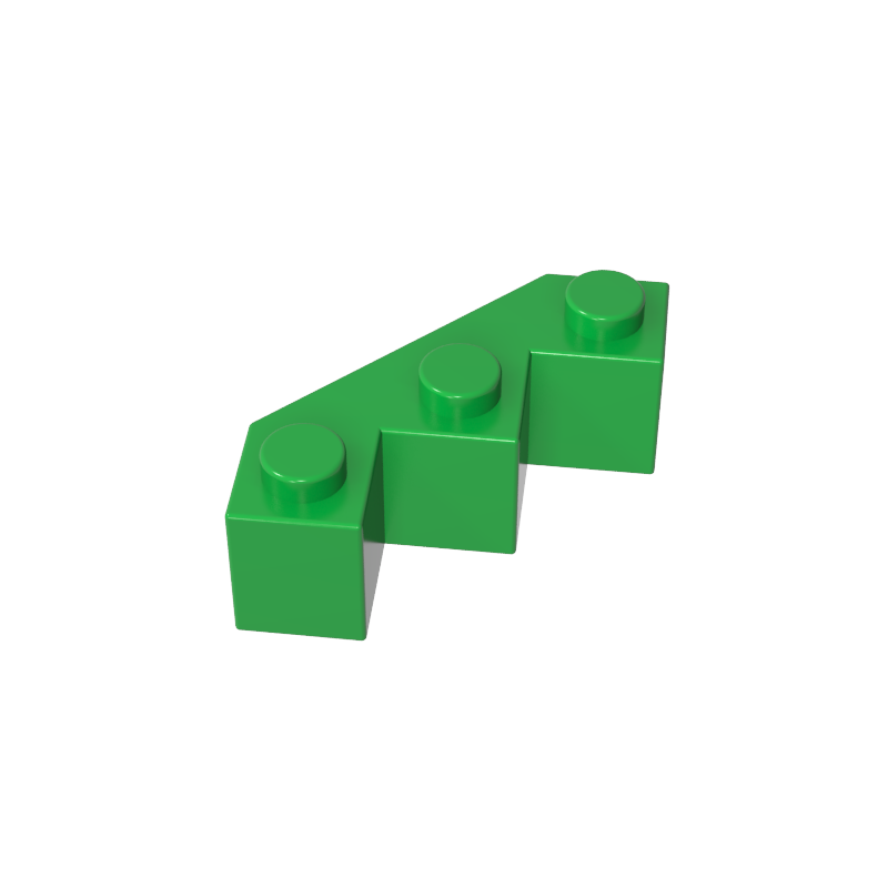 2462 | Brick, Modified Facet 3 x 3
