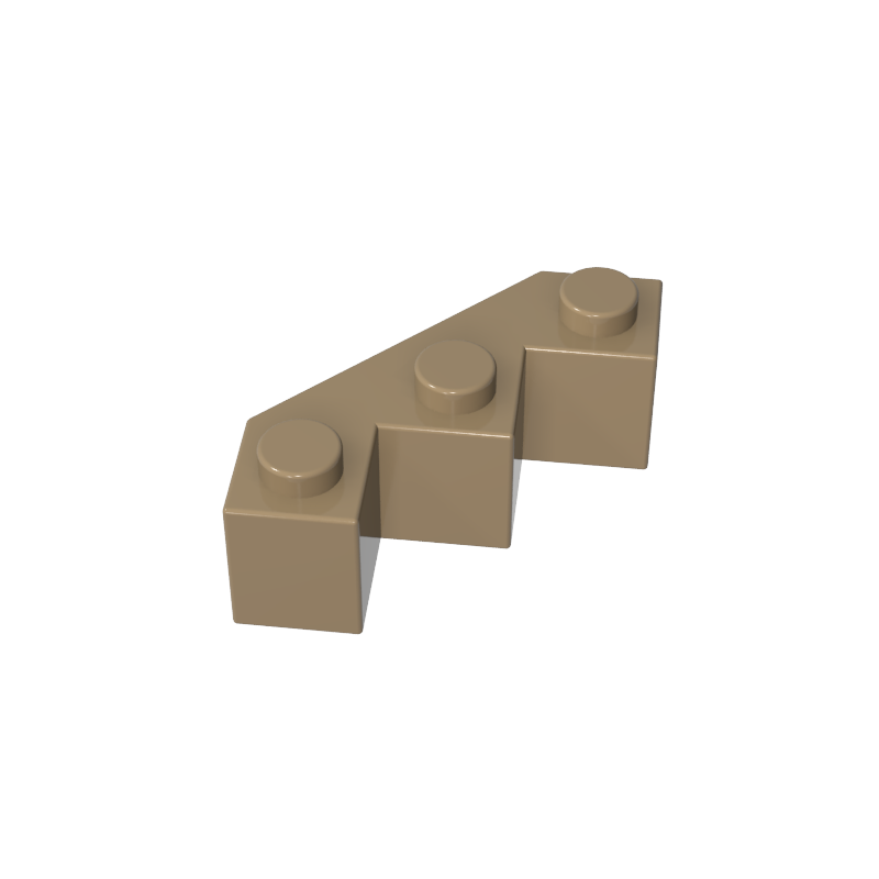 2462 | Brick, Modified Facet 3 x 3