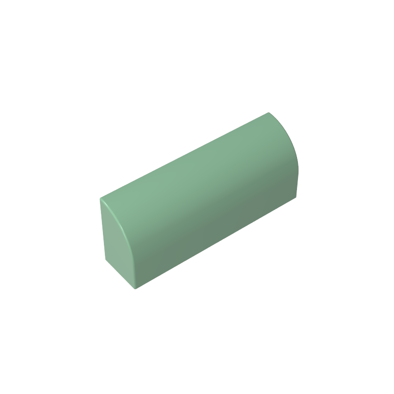 6191 | Slope, Curved 1 x 4 x 1 1/3