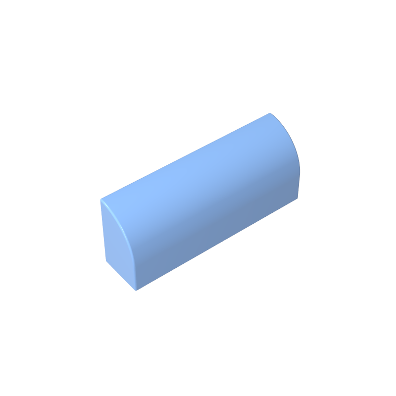 6191 | Slope, Curved 1 x 4 x 1 1/3