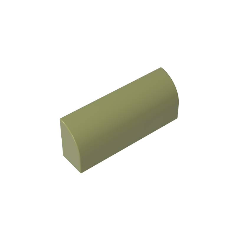 6191 | Slope, Curved 1 x 4 x 1 1/3