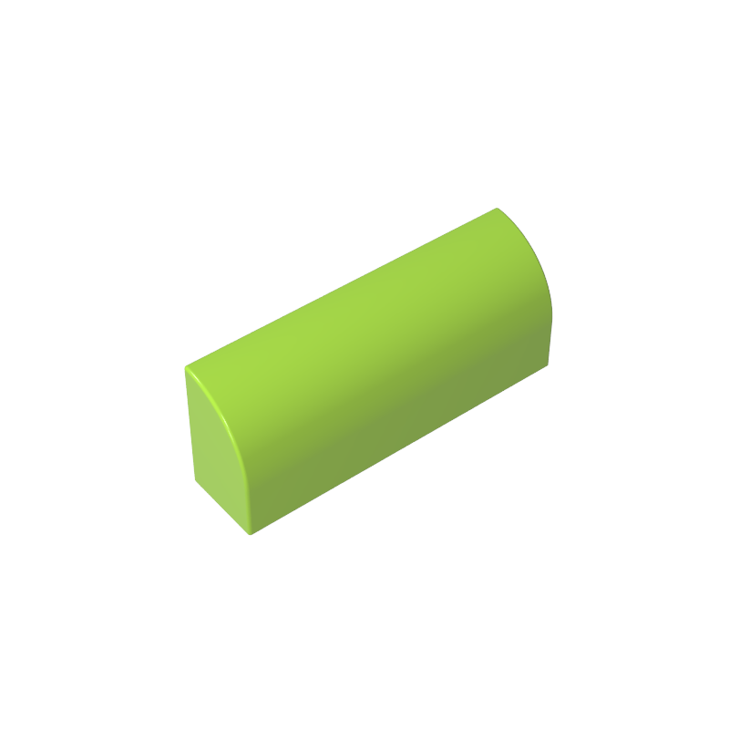 6191 | Slope, Curved 1 x 4 x 1 1/3