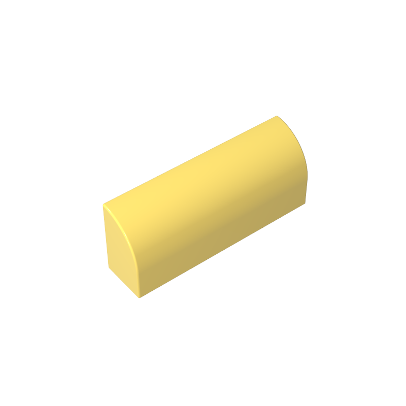 6191 | Slope, Curved 1 x 4 x 1 1/3