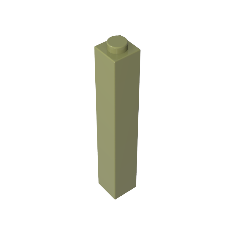 2453b | Brick 1 x 1 x 5 - Hollow Stud
