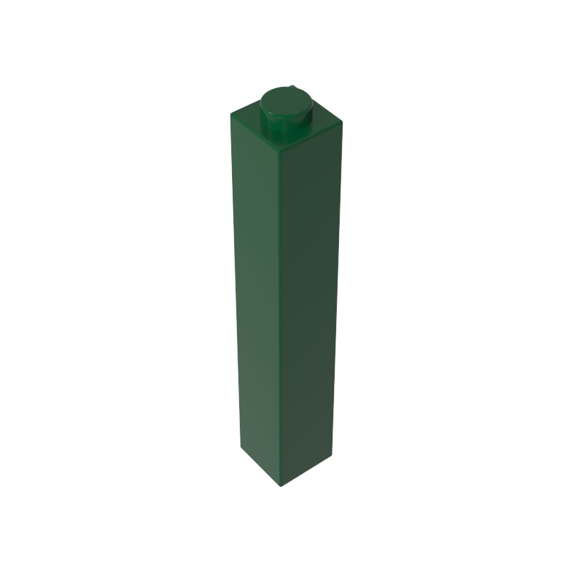 2453b | Brick 1 x 1 x 5 - Hollow Stud