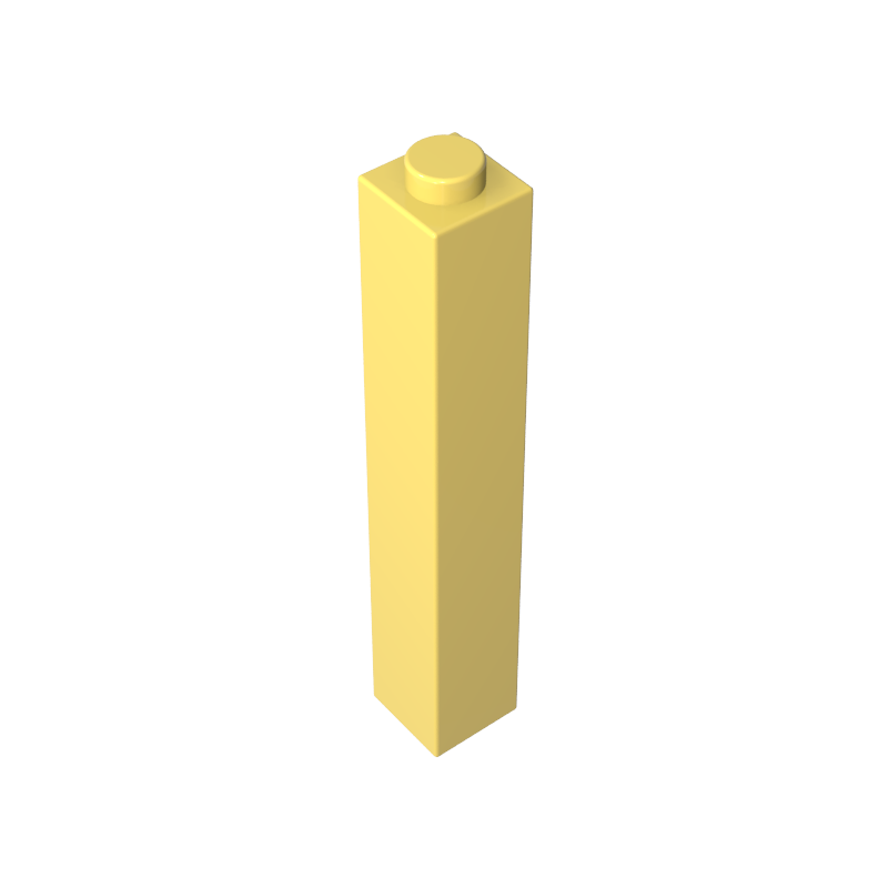 2453b | Brick 1 x 1 x 5 - Hollow Stud