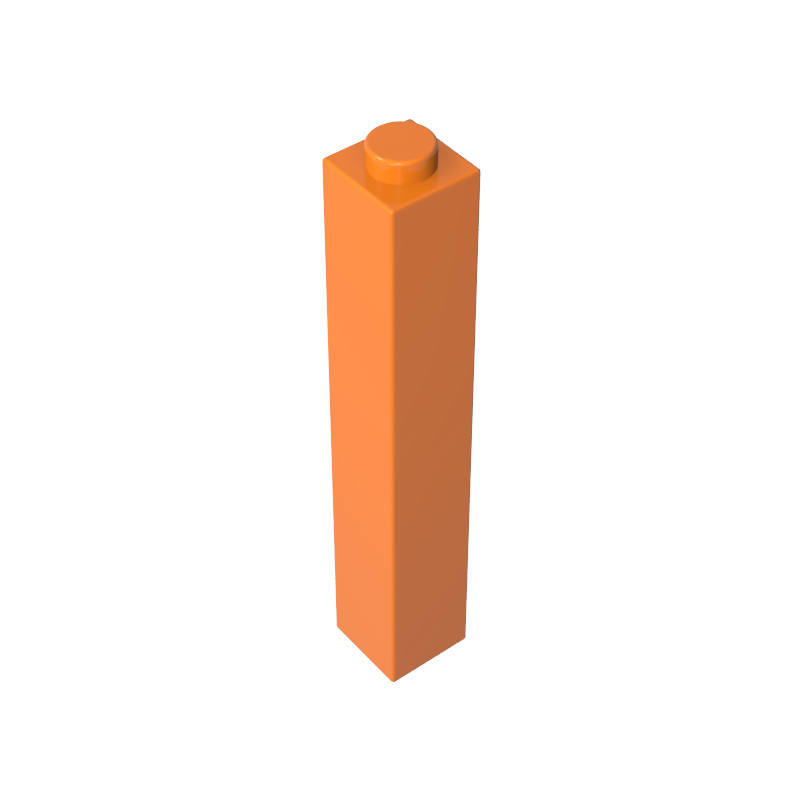 2453b | Brick 1 x 1 x 5 - Hollow Stud