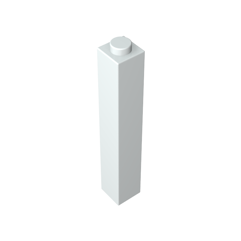 2453b | Brick 1 x 1 x 5 - Hollow Stud