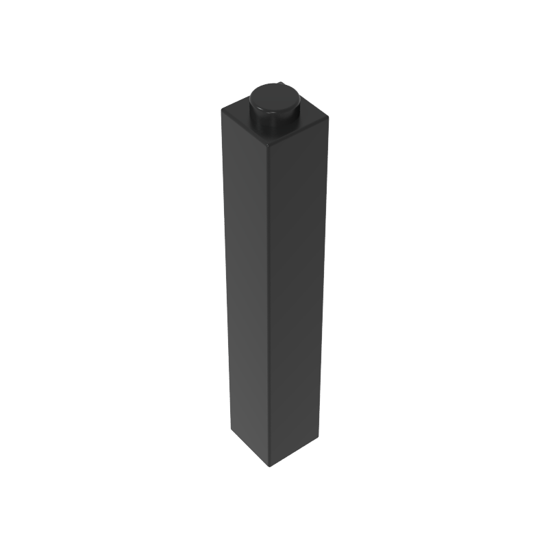 2453b | Brick 1 x 1 x 5 - Hollow Stud