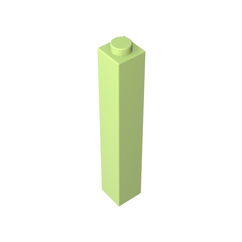 2453b | Brick 1 x 1 x 5 - Hollow Stud