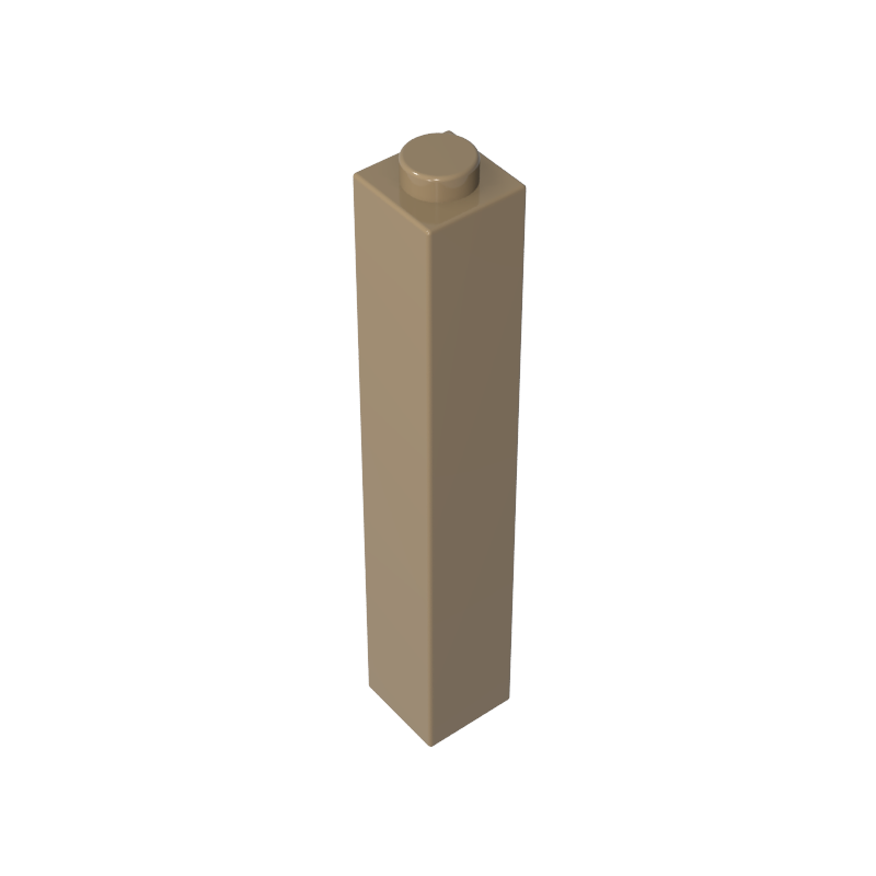 2453b | Brick 1 x 1 x 5 - Hollow Stud