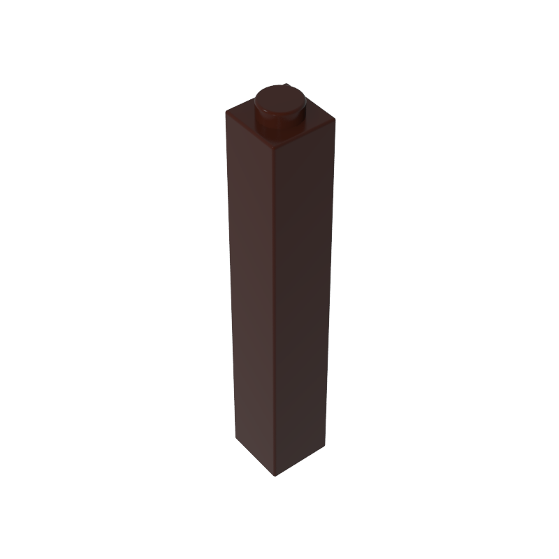 2453b | Brick 1 x 1 x 5 - Hollow Stud