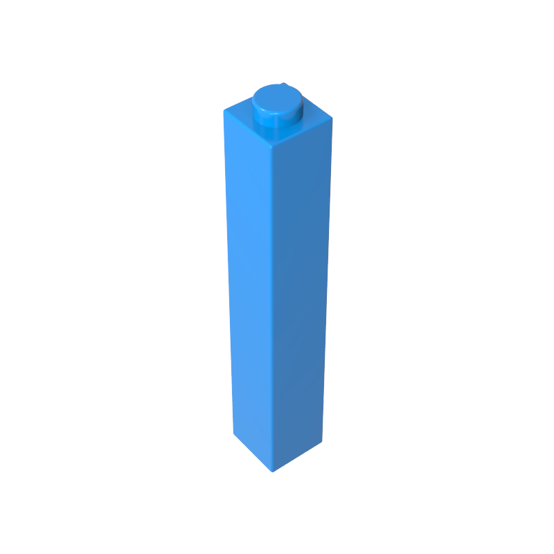 2453b | Brick 1 x 1 x 5 - Hollow Stud