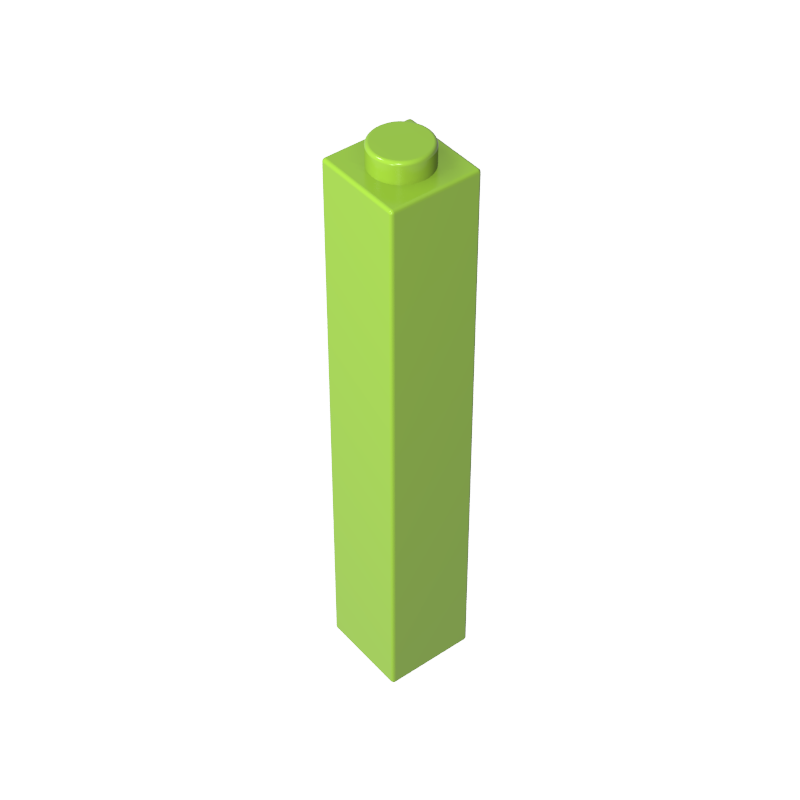 2453b | Brick 1 x 1 x 5 - Hollow Stud