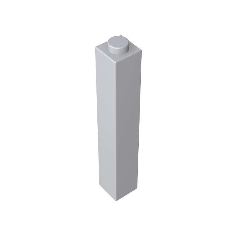 2453b | Brick 1 x 1 x 5 - Hollow Stud