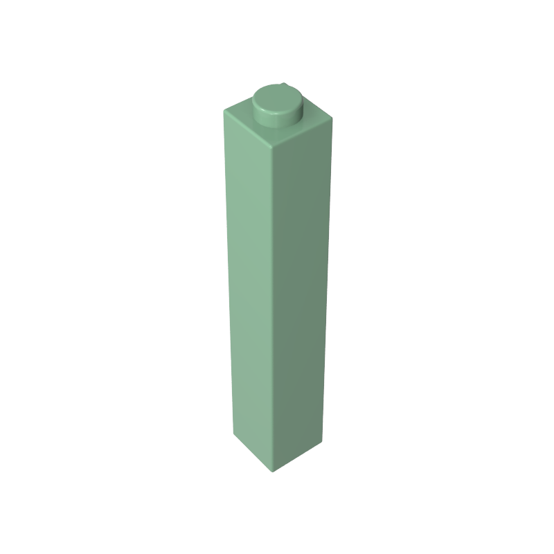 2453b | Brick 1 x 1 x 5 - Hollow Stud