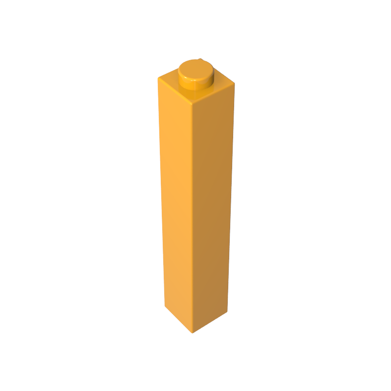 2453b | Brick 1 x 1 x 5 - Hollow Stud