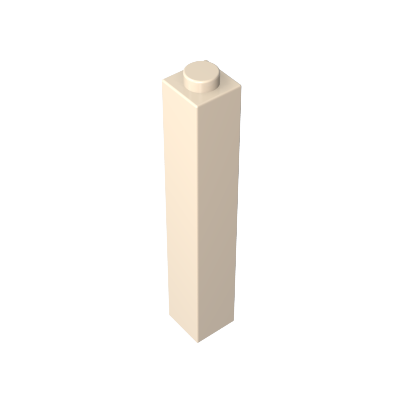 2453b | Brick 1 x 1 x 5 - Hollow Stud