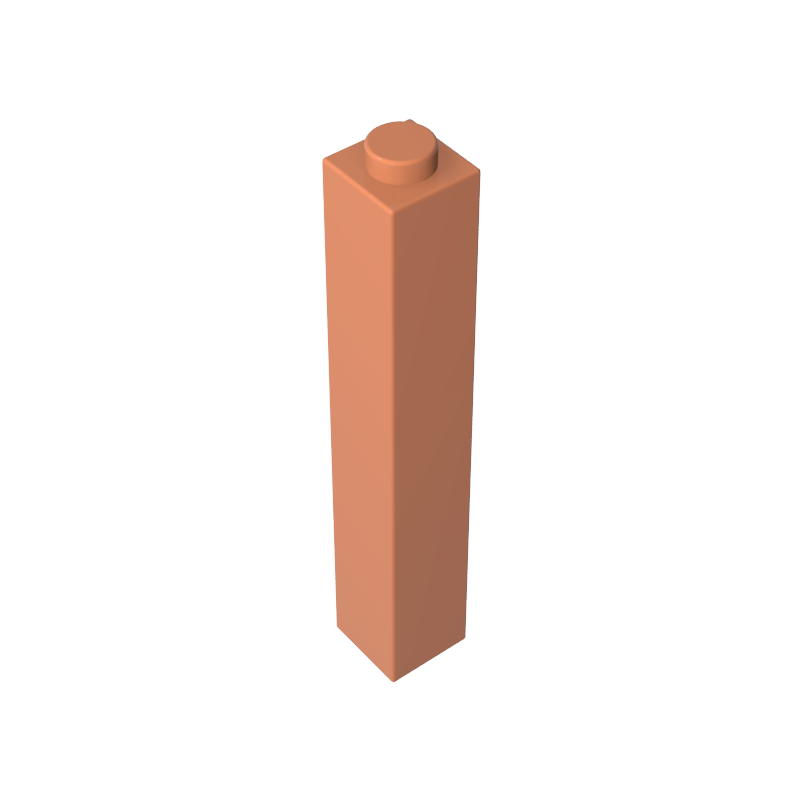 2453b | Brick 1 x 1 x 5 - Hollow Stud
