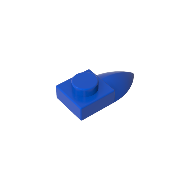 49668 | Plate, Modified 1 x 1 with Tooth Horizontal