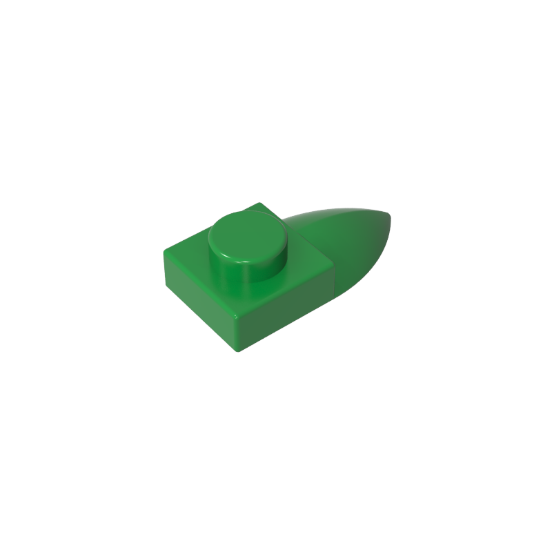 49668 | Plate, Modified 1 x 1 with Tooth Horizontal