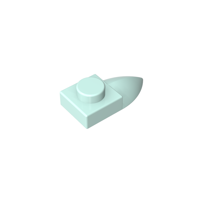 49668 | Plate, Modified 1 x 1 with Tooth Horizontal