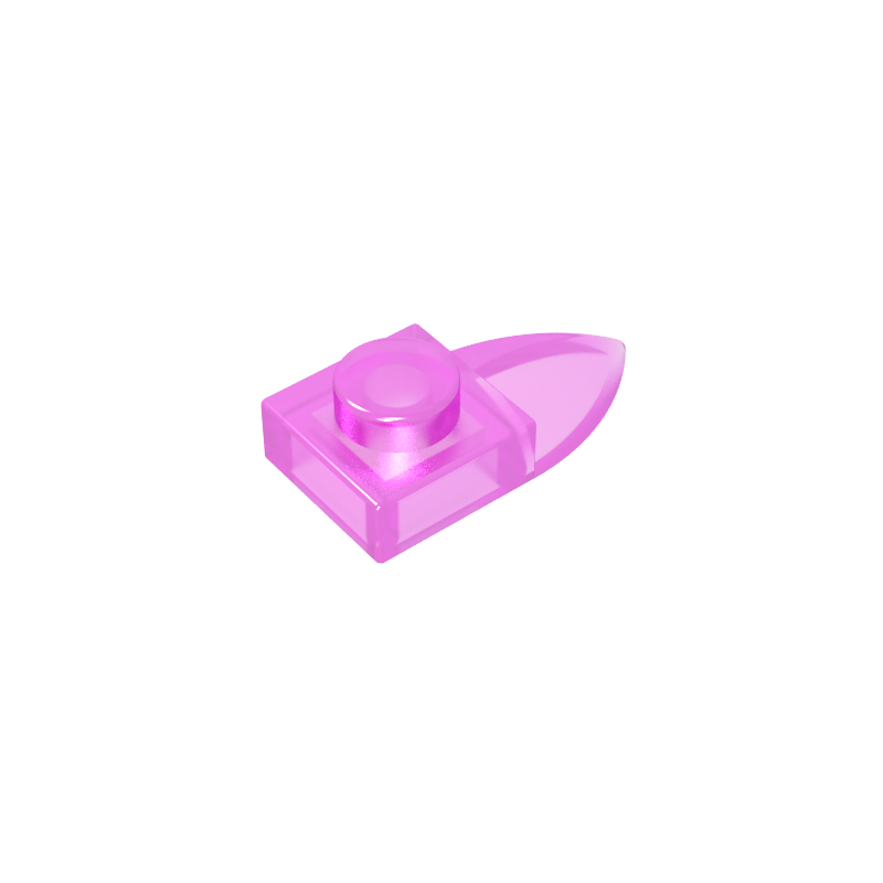 49668 | Plate, Modified 1 x 1 with Tooth Horizontal