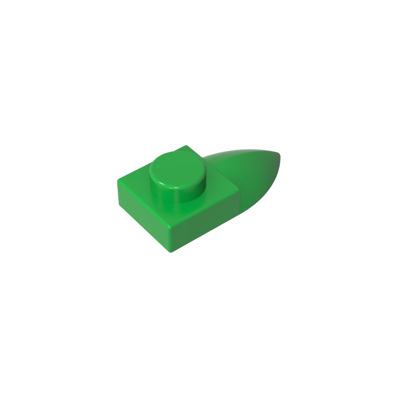 49668 | Plate, Modified 1 x 1 with Tooth Horizontal
