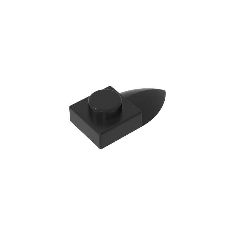 49668 | Plate, Modified 1 x 1 with Tooth Horizontal