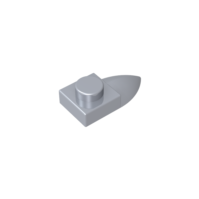 49668 | Plate, Modified 1 x 1 with Tooth Horizontal